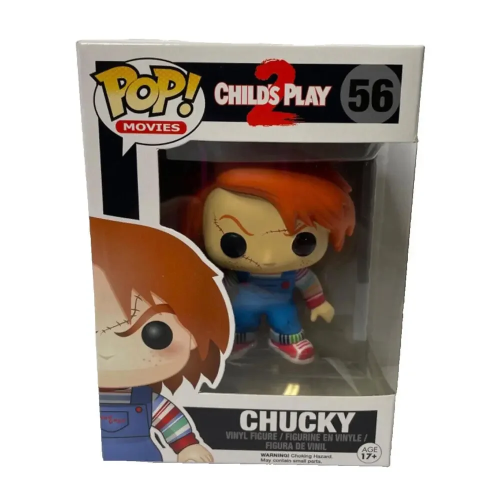 Funko Pop! Movies Childs Play 2 Chucky Vinyl Figure 56 NIB Factory Sealed Mint - Picture 1 of 6